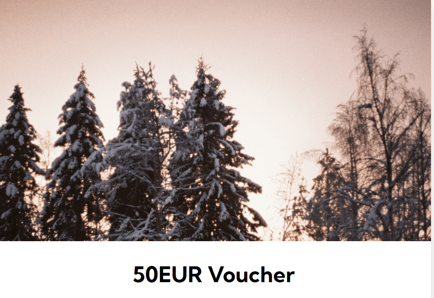 50EUR Voucher — Gift Card