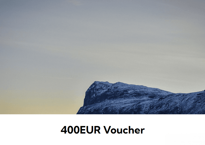 400EUR Voucher — Gift Card