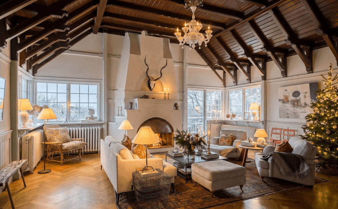 Djursholm Villa Apartment with Balcony and Water Views — Apartment