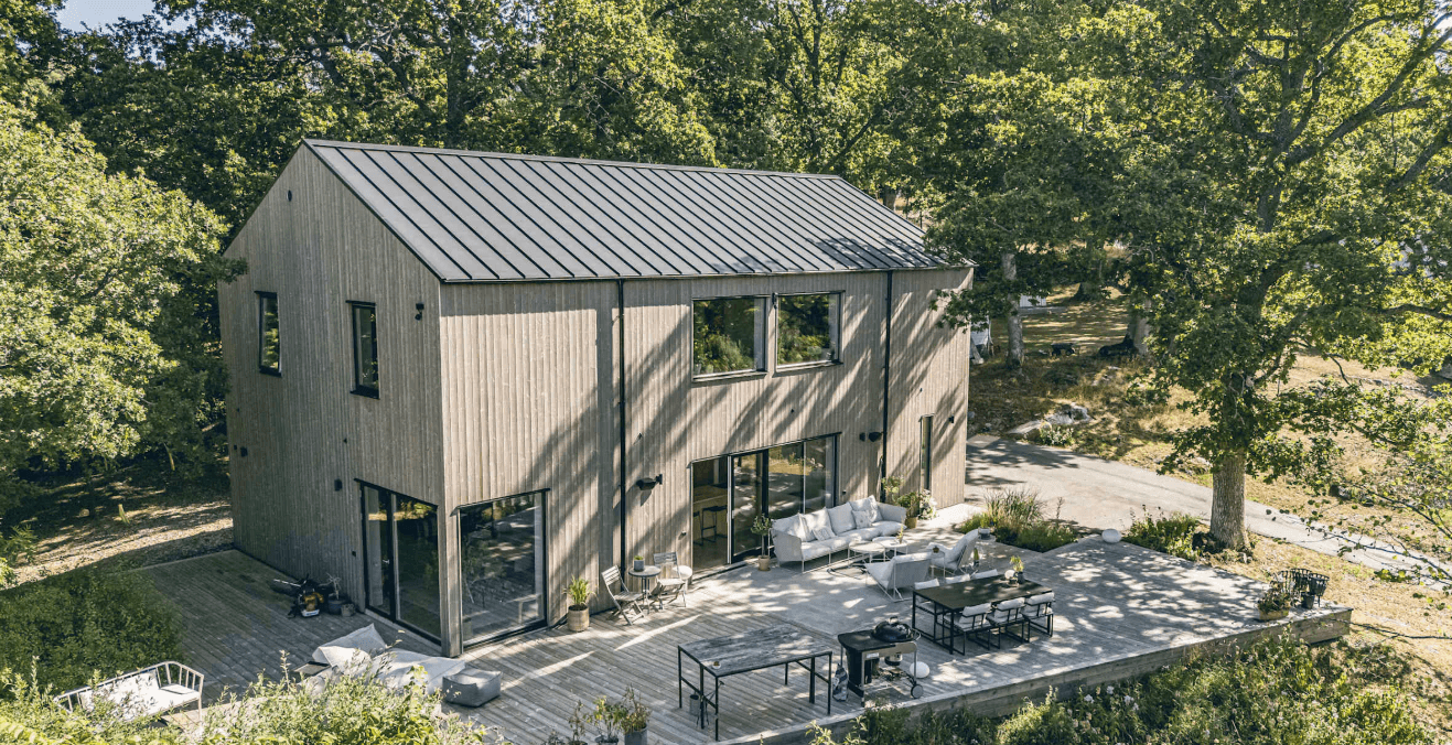 Design Villa by the Water in Tyresö — Villa