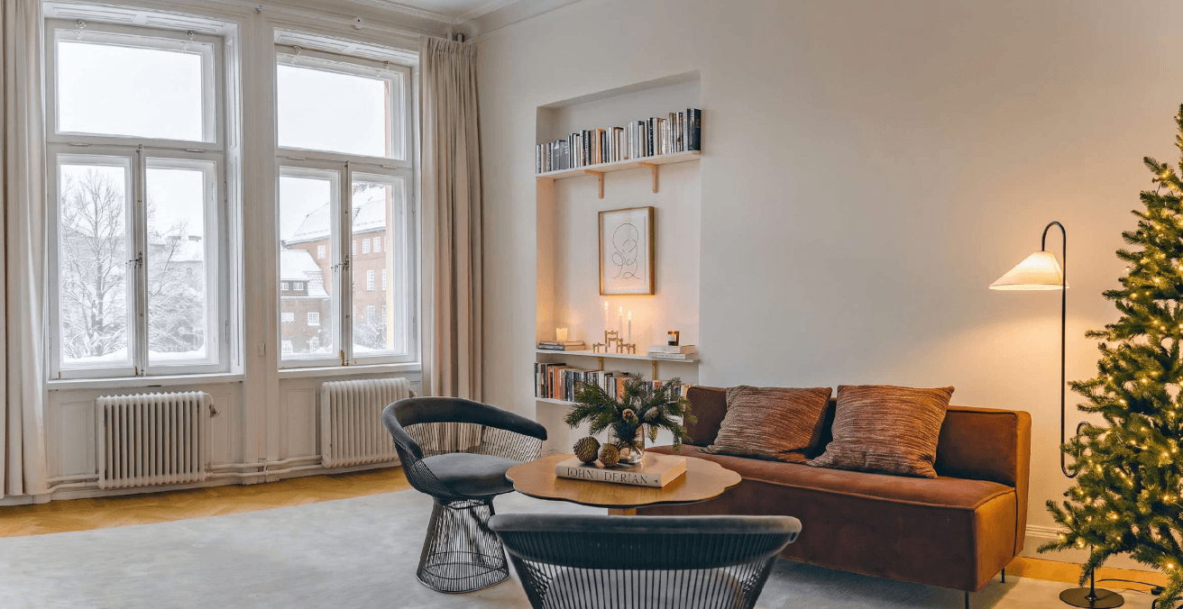 Spacious Östermalm Apartment in Central Stockholm — Apartment