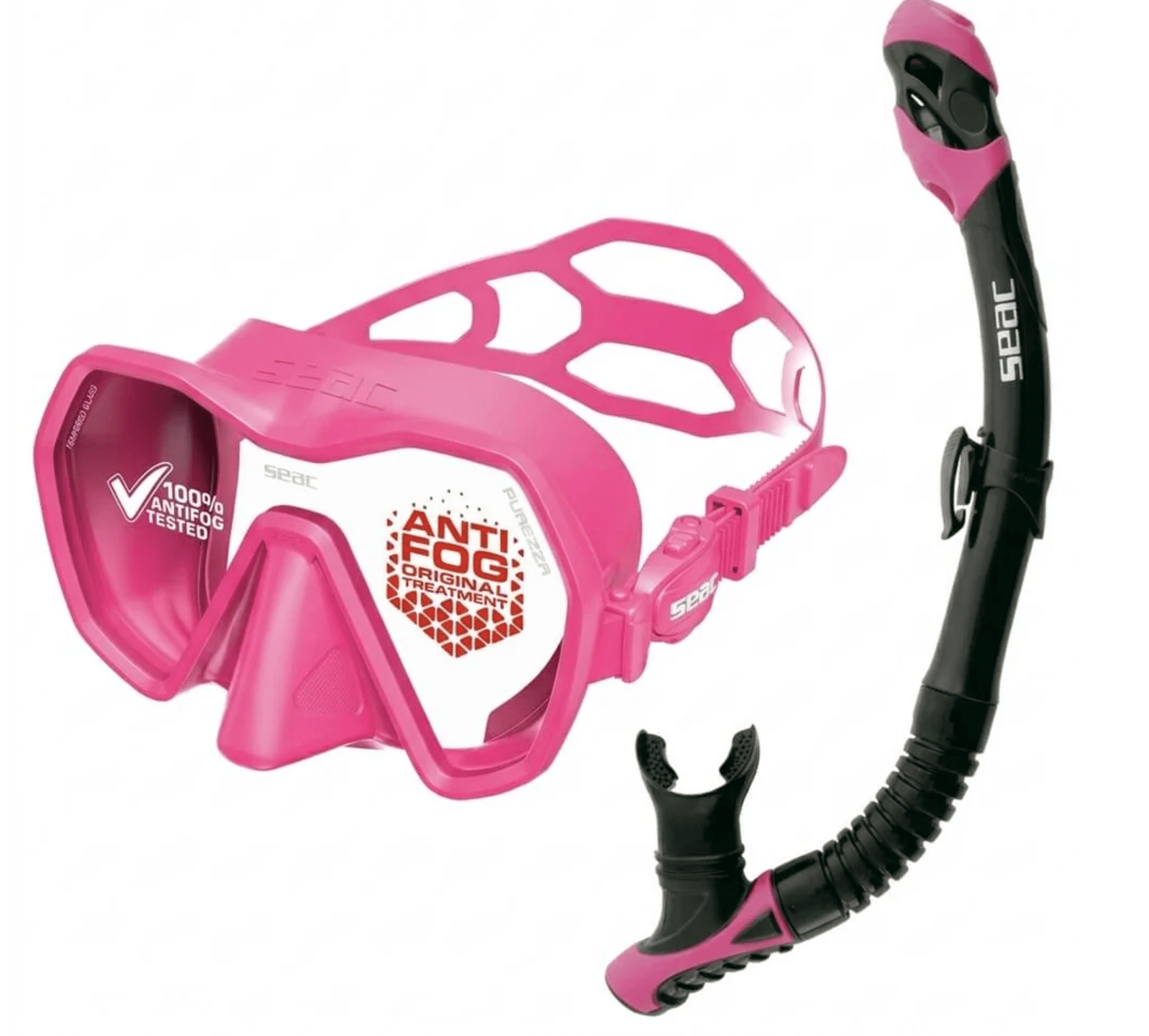 SEAC Mask & Snorkelset (Purezza + Reverse Dry) — Products