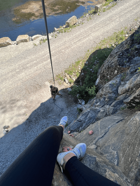Climbing and Rappelling (Klatring og rappellering) — Experiences